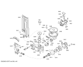 Схема №4 SGU55E78SK с изображением Держатель для посудомойки Bosch 00442024