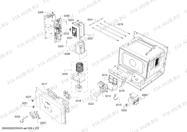 Схема №2 BMP251710 с изображением Инвертор для электропечи Bosch 12020281