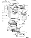 Схема №2 AQ8F29XFRE (F062299) с изображением Заслонка для стиралки Indesit C00285168