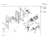 Схема №6 HMEKBA1 с изображением Панель управления для свч печи Bosch 00290651