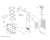 Схема №3 KAN62V01TI с изображением Поднос для холодильника Bosch 00674020