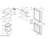 Схема №3 KK20V006RW с изображением Декоративная панель для холодильника Siemens 00700314