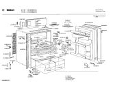 Схема №2 0702165645 KIL150 с изображением Дверь морозильной камеры для холодильника Bosch 00115170