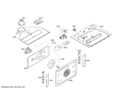 Схема №4 E1524A0 MEGA1524A с изображением Переключатель для духового шкафа Bosch 00644986
