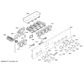 Схема №4 CH232250 с изображением Переключатель для плиты (духовки) Bosch 00614280
