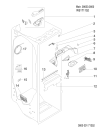 Схема №8 MSZ900NDFUK (F076246) с изображением Пружина для холодильника Indesit C00280694