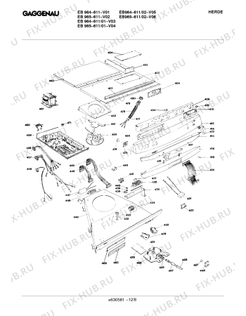 Схема №11 EB271100 с изображением Катализатор для электропечи Bosch 00260863