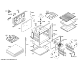 Схема №3 P1HTB48555 с изображением Стеклокерамика для духового шкафа Bosch 00246868