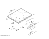 Схема №1 4ET610XP Vitro lynx tc inox 4r с изображением Стеклокерамика для плиты (духовки) Bosch 00479198