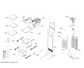 Схема №4 B22CS51SNS с изображением Выдвижной ящик для холодильной камеры Bosch 12020512