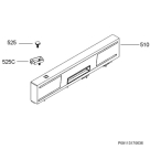 Схема №4 F88070IM0P с изображением Панель для посудомоечной машины Aeg 1173693407