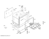 Схема №5 HGD625255Q с изображением Кронштейн для духового шкафа Bosch 12003871