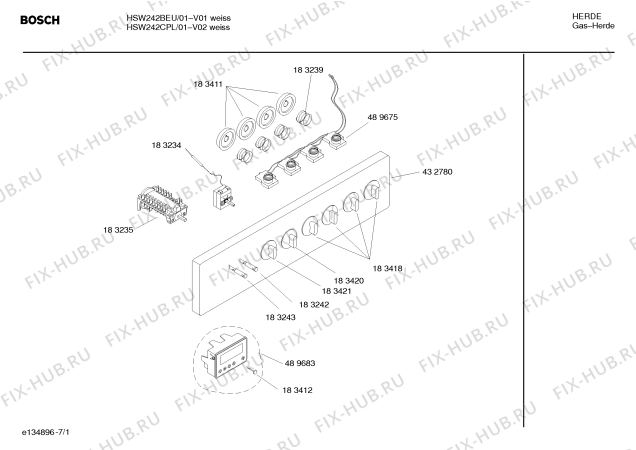 Схема №6 HSW245BPL Bosch с изображением Крышка для электропечи Bosch 00470150