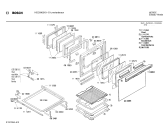 Схема №2 HE53000 с изображением Решетка для плиты (духовки) Bosch 00087103