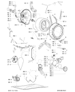 Схема №1 088 BT/GD с изображением Ручка (крючок) люка для стиральной машины Whirlpool 481249818714
