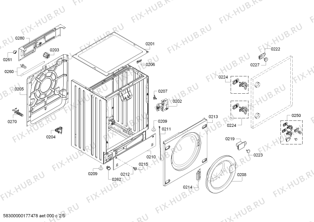 Схема №3 WKD28351GB с изображением Ручка для стиралки Bosch 00650836