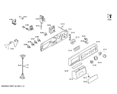 Схема №2 WM20850TI SIWAMAT 2085 с изображением Панель управления для стиральной машины Siemens 00352407