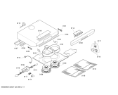 Схема №1 3BH726B с изображением Панель для вытяжки Bosch 00672074