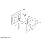 Схема №4 4HF415X с изображением Кнопка для электропечи Bosch 00610987