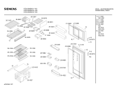 Схема №2 P1KCS4000S с изображением Часть корпуса для холодильника Bosch 00171503