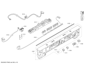 Схема №2 SHX2AR55UC Ascenta с изображением Панель управления для электропосудомоечной машины Bosch 00689604