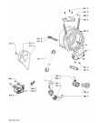 Схема №1 WAK/D 6414 EX с изображением Обшивка для стиральной машины Whirlpool 480111102973