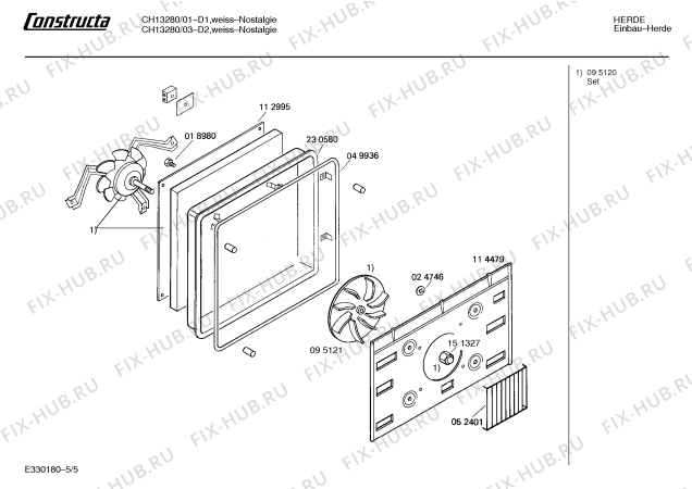 Схема №4 CH13280 с изображением Панель для плиты (духовки) Bosch 00277941