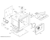 Схема №5 HBF113BS00 с изображением Панель управления для духового шкафа Bosch 11025411