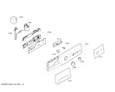 Схема №3 WXS107AOE SIWAMAT WXS107A с изображением Панель управления для стиральной машины Siemens 00439967