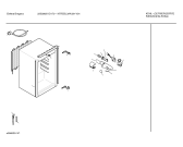 Схема №3 K3634X5 с изображением Дверь для холодильной камеры Bosch 00214781