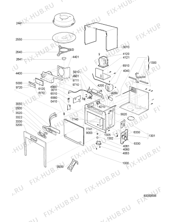 Схема №1 AMW 462/1 IX с изображением Кнопка для микроволновой печи Whirlpool 481241259129