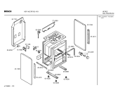 Схема №3 HSF142CRF с изображением Панель для плиты (духовки) Bosch 00356723