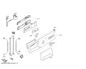 Схема №4 WXL761PL SIWAMAT XL 761 с изображением Панель управления для стиралки Siemens 00435254
