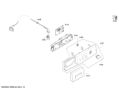 Схема №2 WTW86560BY с изображением Панель управления для сушильной машины Bosch 00675227