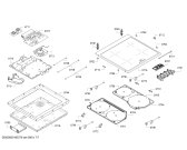 Схема №6 HCA748350U с изображением Стеклокерамика для электропечи Bosch 00714920