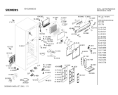Схема №1 KS40U631NE с изображением Панель управления для холодильной камеры Siemens 00439728