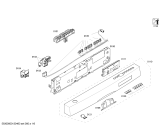 Схема №6 SGS57T02EU с изображением Декоративная рамка для электропосудомоечной машины Bosch 00666097