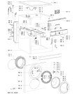 Схема №1 AWO/D 6042 с изображением Обшивка для стиралки Whirlpool 481245310493