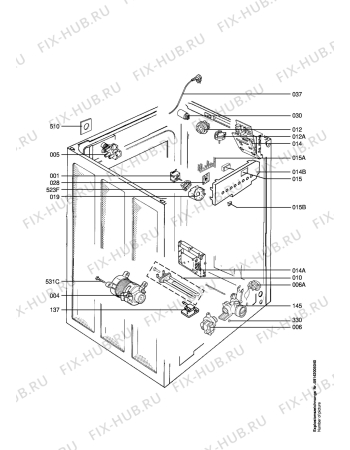 Взрыв-схема стиральной машины Matura 476456_20129 - Схема узла Electrical equipment 268