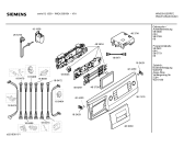 Схема №3 WIQ1230II serie IQ 1230 с изображением Панель управления для стиралки Siemens 00367410