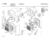 Схема №1 VKM7005 с изображением Боковая часть корпуса для холодильника Bosch 00271345
