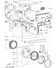 Схема №2 AWO/D 41425 S с изображением Переключатель для стиралки Whirlpool 480111101844