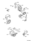 Схема №6 L61670FL с изображением Модуль (плата) для стиралки Aeg 973914912439002