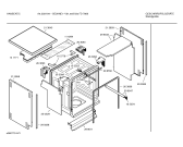 Схема №4 SE2HNE1 Art.Bez.703215 с изображением Передняя панель для посудомойки Bosch 00352642