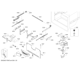Схема №7 B22FT80SNS с изображением Шарнир для холодильной камеры Bosch 00631882