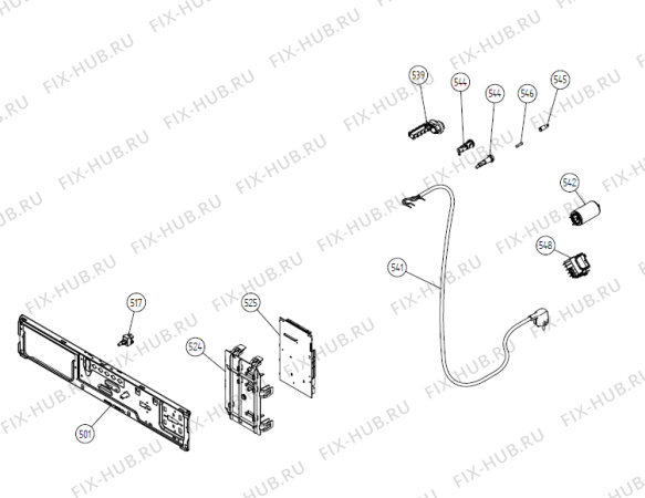 Взрыв-схема стиральной машины Gorenje TT110 ATDK (vented) (900002788, TDC33DK) - Схема узла 05