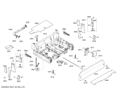 Схема №5 SHE55C02UC с изображением Панель управления для посудомоечной машины Bosch 00669117