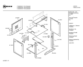 Схема №2 CH21650 с изображением Внешняя дверь для электропечи Bosch 00299146