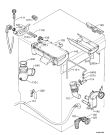 Схема №1 L12500VI с изображением Шланг для стиральной машины Aeg 1240145803