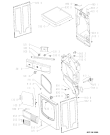 Схема №3 AWZ 7466 с изображением Обшивка для сушильной машины Whirlpool 481245217695
